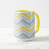 Zigzag-Muster Tasse (VorderseiteRechts)