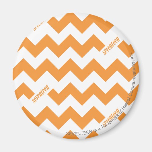 ZigZag Orange Magnet (Vorne)