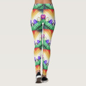 Zigzag Ostereier Leggings (Rückseite)