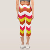 ZIGZAG PATTERN. CAPRI LEGGINGS (Rückseite)