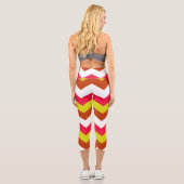 ZIGZAG PATTERN. CAPRI LEGGINGS (Rückseite)