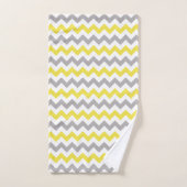 Zigzag Pattern, Chevron Pattern. Badhandtuch Set (Handtuch)