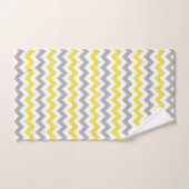 Zigzag Pattern, Chevron Pattern. Badhandtuch Set (Handtuch)