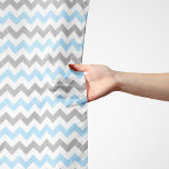 Zigzag Pattern, Chevron Pattern, Blue, Gray Schal<br><div class="desc">Elegant,  stylish and sophisticated zigzag (chevron) pattern in blue,  gray and white color. Modern and trendy gift,  perfekt for the zigzag lover in your life.</div>