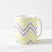 Zigzag Pattern, Chevron Pattern. Kaffeetasse (VorderseiteRechts)