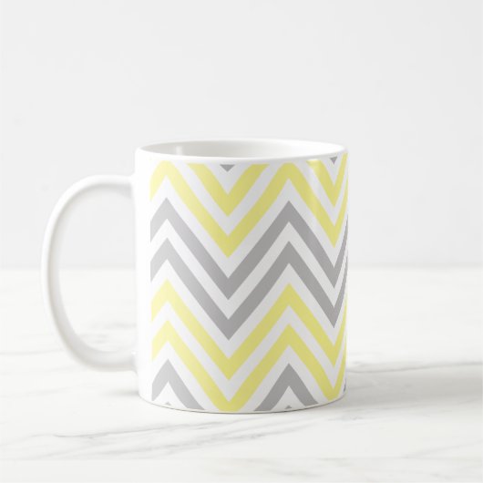 Zigzag Pattern, Chevron Pattern. Kaffeetasse (Links)