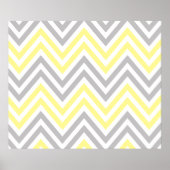 Zigzag Pattern, Chevron Pattern. Poster (Vorne)