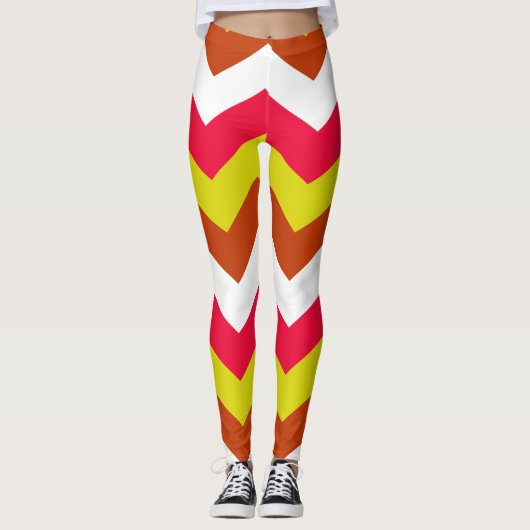 ZIGZAG PATTERN. LEGGINGS (Vorderseite)