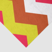 ZIGZAG PATTERN. SEIDENPAPIER (Ausschnitt)