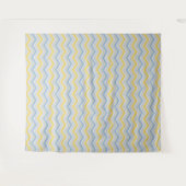 Zigzag pattern wandteppich (Vorderseite (Horizontal))