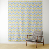 Zigzag pattern wandteppich (Beispiel)