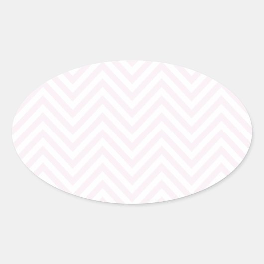 ZigZag personalizable Muster Hintergrundvorlage Ovaler Aufkleber (Vorderseite)