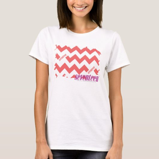 ZigZag Pink 2 T-Shirt (Vorderseite)