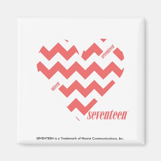 ZigZag Pink 3 Magnet (Vorne)