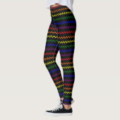Zigzag Pride Colors Leggings (Links)