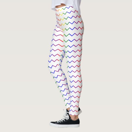 Zigzag Pride Colors Leggings (Links)