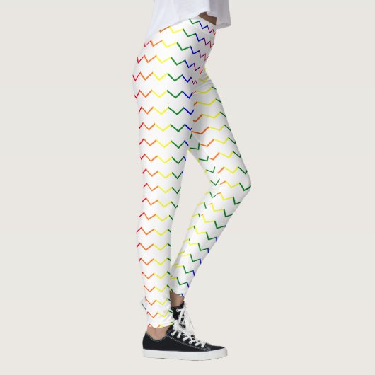 Zigzag Pride Colors Leggings (Rechts)