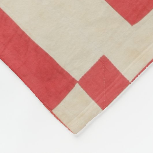 Zigzag Quilt Fleecedecke (Ecke)