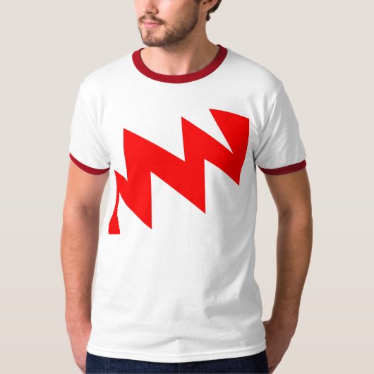 ZigZag - Rot T-Shirt (Vorderseite)