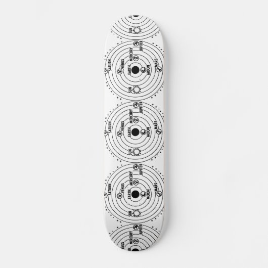 Zigzag Skateboard (Vorderseite)