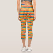 zigzag stripes  capri leggings (Rückseite)