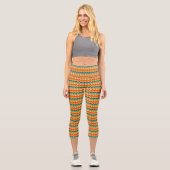 zigzag stripes  capri leggings (Vorderseite)