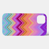 Zigzag Sunset Case-Mate iPhone Hülle (Rückseite (Horizontal))