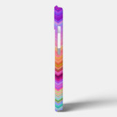 Zigzag Sunset Case-Mate iPhone Hülle (Rückseite / Links)