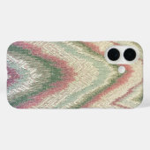 Zigzag Textile Case-Mate iPhone Hülle (Rückseite (Horizontal))