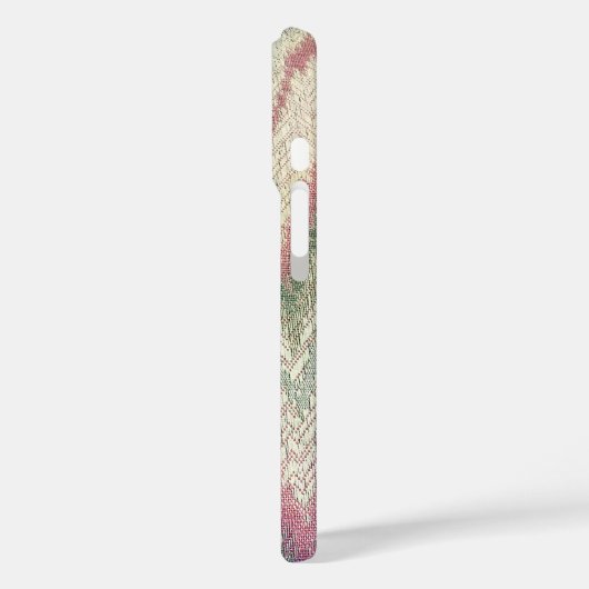 Zigzag Textile Case-Mate iPhone Hülle (Rückseite / Links)