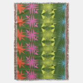Zigzag Throw Blanket Decke (Vorderseite Vertikal)