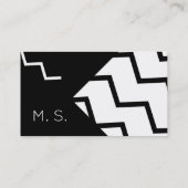 ZigZag Visitenkarte (Rückseite)