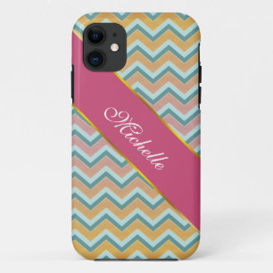 ZigZag weiche warme Farben Case-Mate iPhone Hülle
