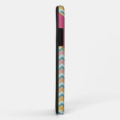 ZigZag weiche warme Farben Case-Mate iPhone Hülle (Hinten/Rechts)