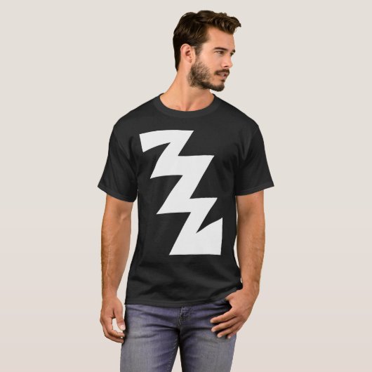 ZigZag - weiß T-Shirt (Vorne ganz)