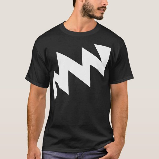 ZigZag - weiß T-Shirt (Vorderseite)