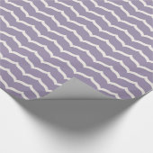Zigzag-Wrapping-Papier geblüht Geschenkpapier (Ecke)