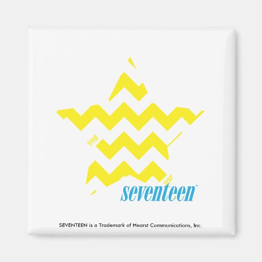 ZigZag Yellow 3 Magnet (Vorne)