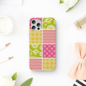 Zigzag, Zickzack, Polka Dots, Gingham, Patchwork Case-Mate iPhone Hülle