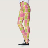 Zigzag, Zickzack, Polka Dots, Gingham, Patchwork Leggings (Links)