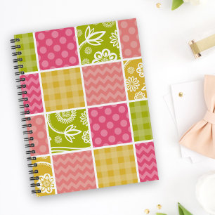 Zigzag, Zickzack, Polka Dots, Gingham, Patchwork Planer
