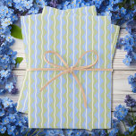 Zigzag Zickzack Streifen - blau, grün und blass El Geschenkpapier Set<br><div class="desc">Traditioneller Zickzack oder Zickzack Streifen in blau,  grün und extra leicht Elfenbein. Gut für viele verschiedene Anlässe und Altersgruppen.</div>