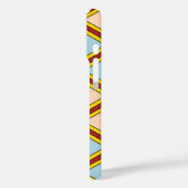 Zigzags und Diamonds Abstrakte Kunst Case-Mate iPhone Hülle (Rückseite / Links)