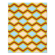 Zigzags und Diamonds Abstrakte Kunst