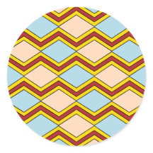 Zigzags und Diamonds Abstrakte Kunst