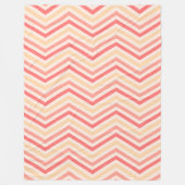 ZigZagSnug Sunset Gradient Fleecedecke (Vorderseite)