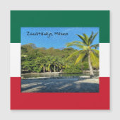 Zihuatanejo, mexikanische Magnetkarte (Vorderseite)