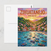 Zihuatanejo Mexiko Postkarte (Vorne/Hinten)