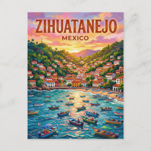 Zihuatanejo Mexiko Postkarte