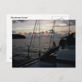 Zihuatanejo Sunset von Moira an der Ankerstelle Postkarte (Vorne/Hinten)